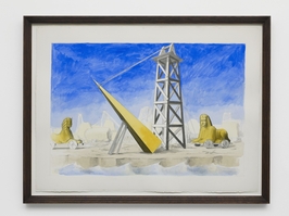 Pablo Bronstein, Alexandrian Construction Site, 2018